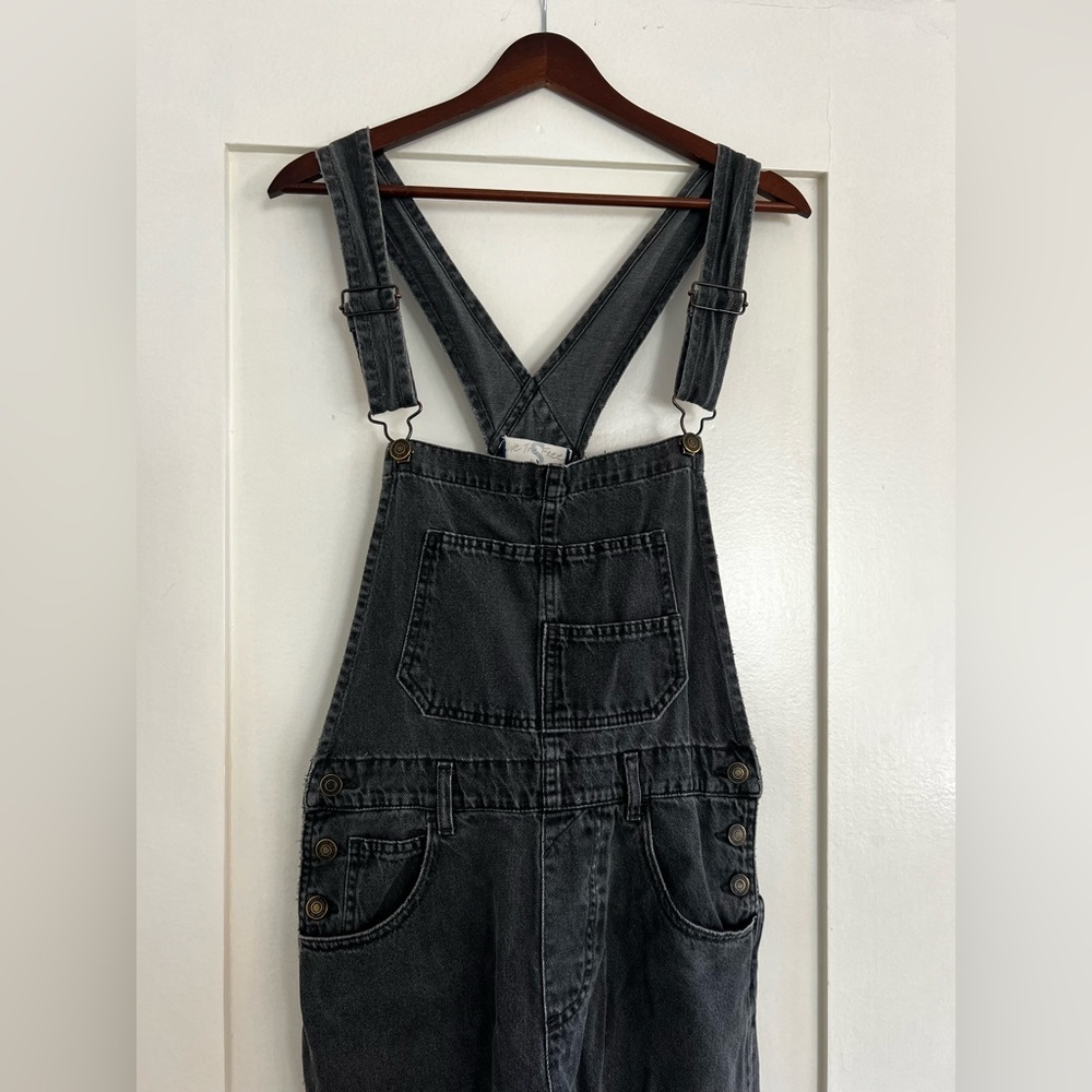 We The Free Washed Black Denim Jumper